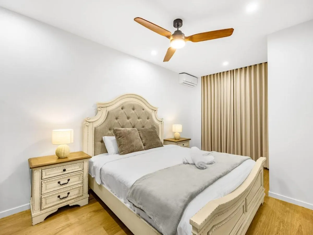 Luxury 4Br Cozy Home Pool, Gym, Sauna, Wparking At Cbd ブリスベン アパート